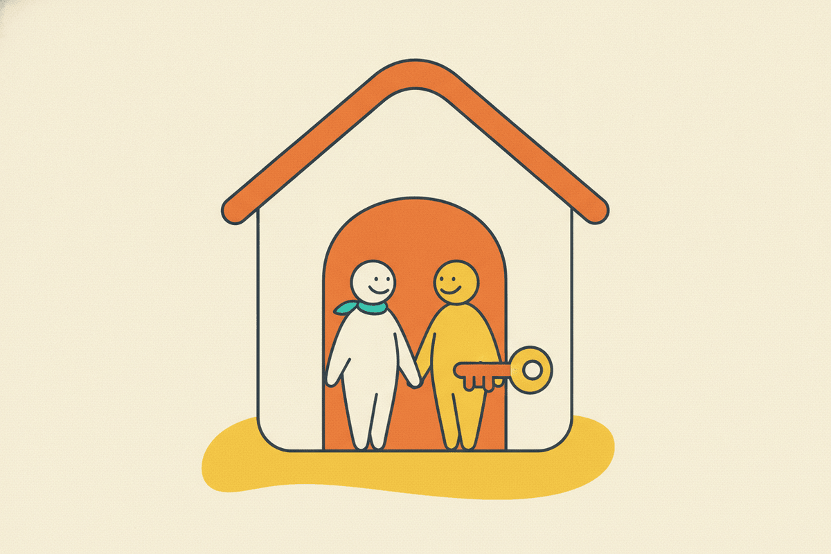 Editorial illustration for “Renting with BBF”.