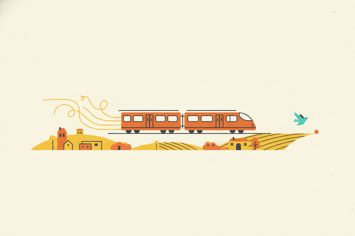 Editorial illustration for “Leaving Belgium for Good”.