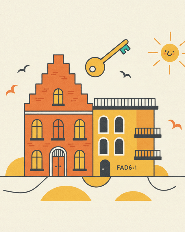 Editorial illustration for “Ultimate Guide to Finding a Rental Home in Belgium”.
